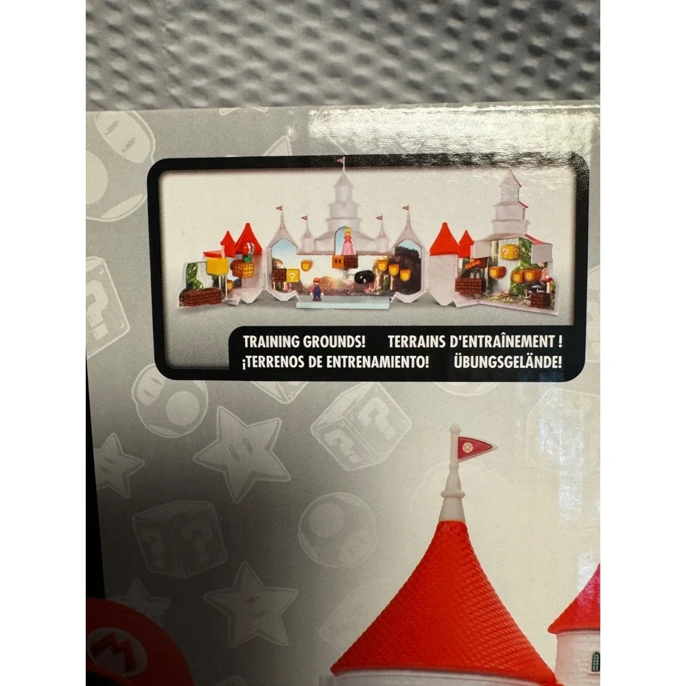 The Super Mario Bros Movie Play Set [ Mushroom Kingdom Castle ] NEW
